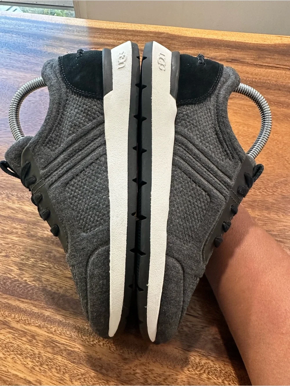 UGG Adaleen Jersey Charcoal Gray Australian Sneakers Women’ s Sz 6.5 Running